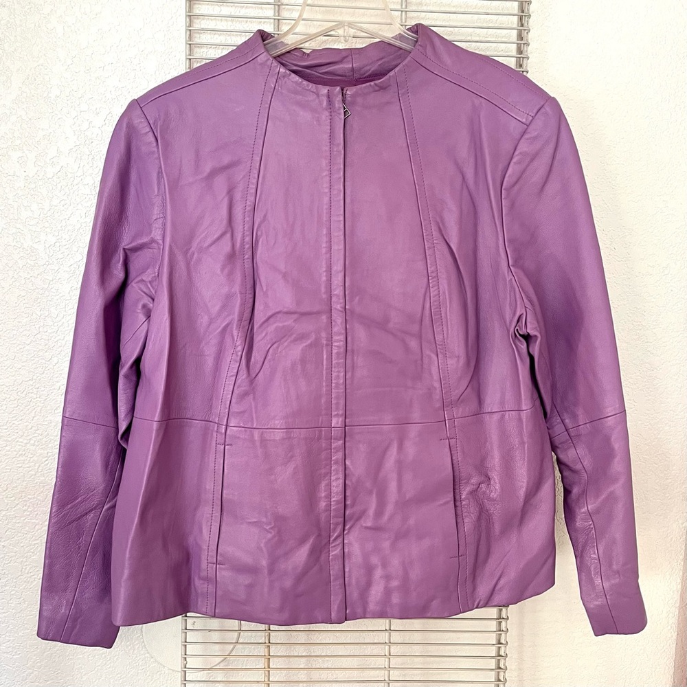 Alfani Moto Leather Jacket